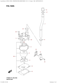 160A  -  Water  Pump  (E11) (160A - ������� ����� (E11))