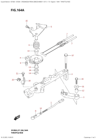 164A  -  Throttle  Rod (164A - ���� ��������)