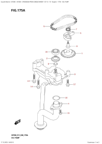 175A  -  Oil  Pump (175A - �������� �����)