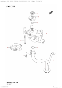 175A  -  Oil  Pump (175A - �������� �����)