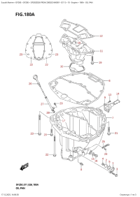 180A  -  Oil  Pan (180A - �������� ������)