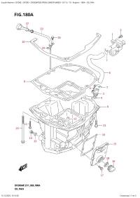 180A  -  Oil  Pan (180A - �������� ������)