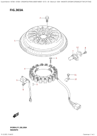 303A  -  Magneto  (Df200At,Df200Az,Df175At,Df175Az) (303A - ������� (Df200At, Df200Az, Df175At, Df175Az))
