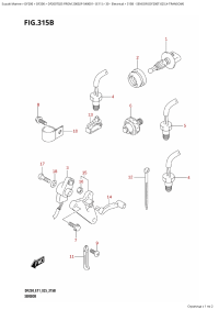 315B - Sensor (Df200T:025:X-Transom) (315B -  (Df200T: 025: X-Transom))