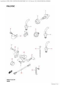315C - Sensor (Df200T:025:L-Transom) (315C -  (Df200T: 025: L-Transom))