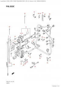 322C - Harness (Df200Z:e01) (322C -   (Df200Z: e01))