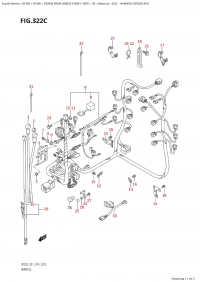 322C - Harness (Df200Z:e01) (322C -   (Df200Z: e01))