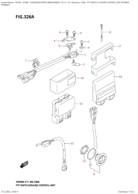 326A  -  Ptt  Switch  /  Engine  Control  Unit (Df200At, (326A - ������������� ������������ / ���� ���������� ���������� (Df200At,)