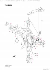 336B - Swivel Bracket (Df200T:e01) (336B -   (Df200T: e01))