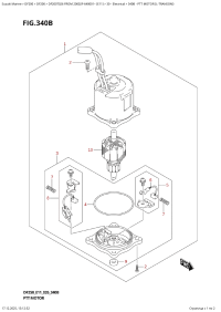 340B  -  Ptt  Motor  (L-Transom) (340B - ��������� ������������ (L-Transom))