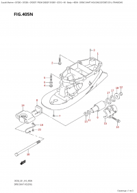 405N  -  Drive  Shaft  Housing  (Df200T:e01:L-Transom) (405N -    (Df200T: e01: L-Transom))