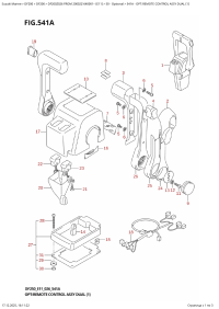 541A  -  Opt:remote  Control  Assy  Dual  (1) (541A - �����: ������������� ���������� � ����� Dual (1))