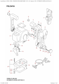 541A  -  Opt:remote  Control  Assy  Dual  (1) (541A - �����: ������������� ���������� � ����� Dual (1))