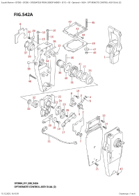 542A  -  Opt:remote  Control  Assy  Dual  (2) (542A - �����: ������������� ���������� � ����� Dual (2))