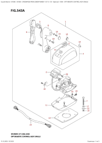 543A  -  Opt:remote  Control  Assy  Single (543A - ������������� ���������� � �����, ���������)