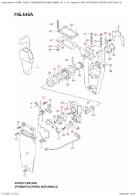 545A  -  Opt:remote  Control  Assy  Single  (2) (545A - ������������� ���������� � �����, ��������� (2))