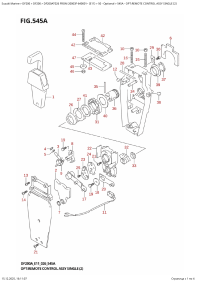 545A  -  Opt:remote  Control  Assy  Single (2) (545A - ������������� ���������� � �����, ��������� (2))