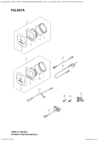 601A  -  Opt:multi  Function  Gauge  (1) (601A - �����: multi Function Gauge (1))