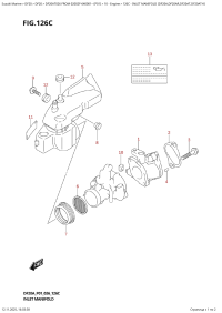 126C  -  Inlet  Manifold  (Df20A,Df20Ar,Df20At,Df20Ath) (126C - �������� ��������� (Df20A, Df20Ar, Df20At, Df20Ath))