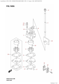 160A - Water Pump (P01) (160A - ������� ����� (P01))