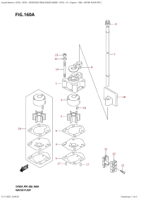 160A  -  Water  Pump  (P01) (160A - ������� ����� (P01))