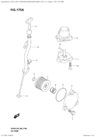 175A  -  Oil  Pump (175A - �������� �����)