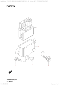 327A  -  Ptt  Switch  (Df15At,Df20At) (327A - ������������� ������������ (Df15At, Df20At))