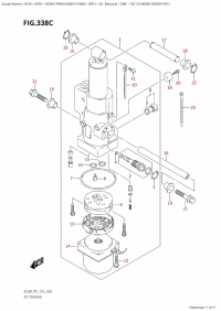 338C - Tilt Cylinder (Df20At:p01) (338C -   (Df20At: p01))