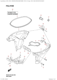 410D  -  Side  Cover  (Df15At,Df20At) (410D - ������� ������ (Df15At, Df20At))