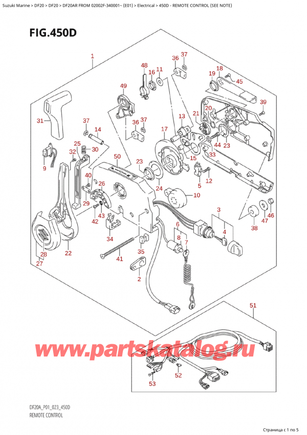  ,  ,  Suzuki DF20A RS / RL FROM  02002F-340001~ (E01) - 2023,   (See Note)