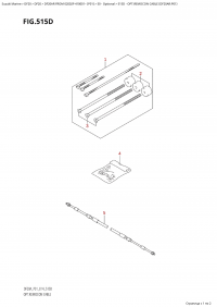 515D - Opt:remocon Cable (Df20Ar:p01) (515D - :    (Df20Ar: p01))