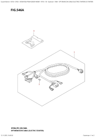 546A  -  Opt:remocon  Cable  (Electric  Starter) (E-Starter) (546A - �����: ���� �������������� ���������� (��������������) (������ � ����������������))