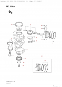 116A - Crankshaft (116A - )