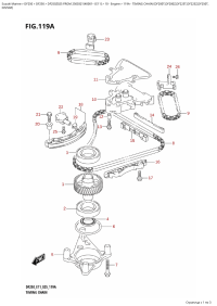119A  -  Timing  Chain  (Df200T,Df200Z,Df225T,Df225Z,Df250T, (119A -   (Df200T, Df200Z, Df225T, Df225Z, Df250T,)