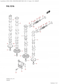 121A - Camshaft (121A -  )