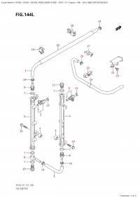 144L - Fuel Injector (Df250Z:e01) (144L -   (Df250Z: e01))