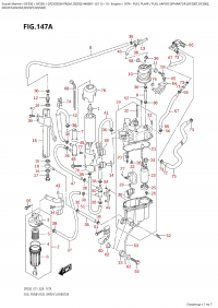 147A - Fuel Pump / Fuel Vapor Separator (Df200T,Df200Z, (147A - Топливный насос / Отделитель паров топлива (Df200T, Df200Z,)