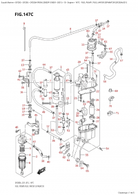 147C - Fuel Pump / Fuel  Vapor Separator (Df250A:e01) (147C -   /    (Df250A: e01))