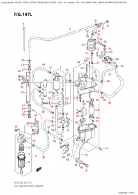 147L  -  Fuel  Pump  /  Fuel  Vapor  Separator  (Df250Z:e01) (147L -   /    (Df250Z: e01))