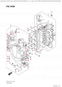 163B - Throttle  Body (Df225T,Df225Z,Df250T,Df250Z,Df250St) (163B -   (Df225T, Df225Z, Df250T, Df250Z, Df250St))