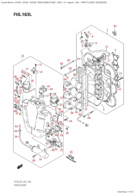 163L - Throttle Body (Df250Z:e01) (163L -   (Df250Z: e01))