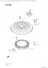 303L - Magneto (Df250Z:e01) (303L -  (Df250Z: e01))