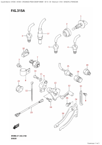 315A - Sensor (L-Transom) (315A -  (L-Transom))