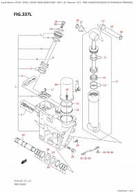 337L  -  Trim  Cylinder  (Df250Z:e01:(X-Transom,Xx-Transom)) (337L -   (Df250Z: e01: (X-Transom, Xx-Transom) ))