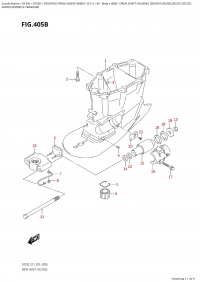405B  -  Drive  Shaft  Housing  ((Df250T,Df250Z,Df225T,Df225Z, (405B -    ( (Df250T, Df250Z, Df225T, Df225Z,)