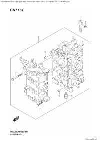 113A - Cylinder Block (113A -  )