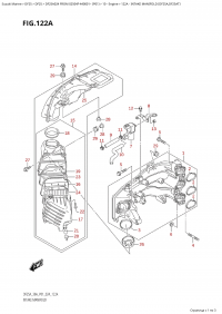 122A - Intake Manifold (Df25A,Df25At) (122A -   (Df25A, Df25At))