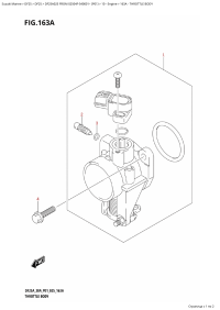 163A - Throttle Body (163A -  )