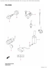 334A - Sensor / Switch (Df25A,Df30Aq) (334A -    (Df25A, Df30Aq))