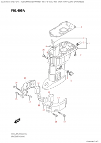 405A - Drive Shaft Housing (Df25A,Df30Ar) (405A -    (Df25A, Df30Ar))